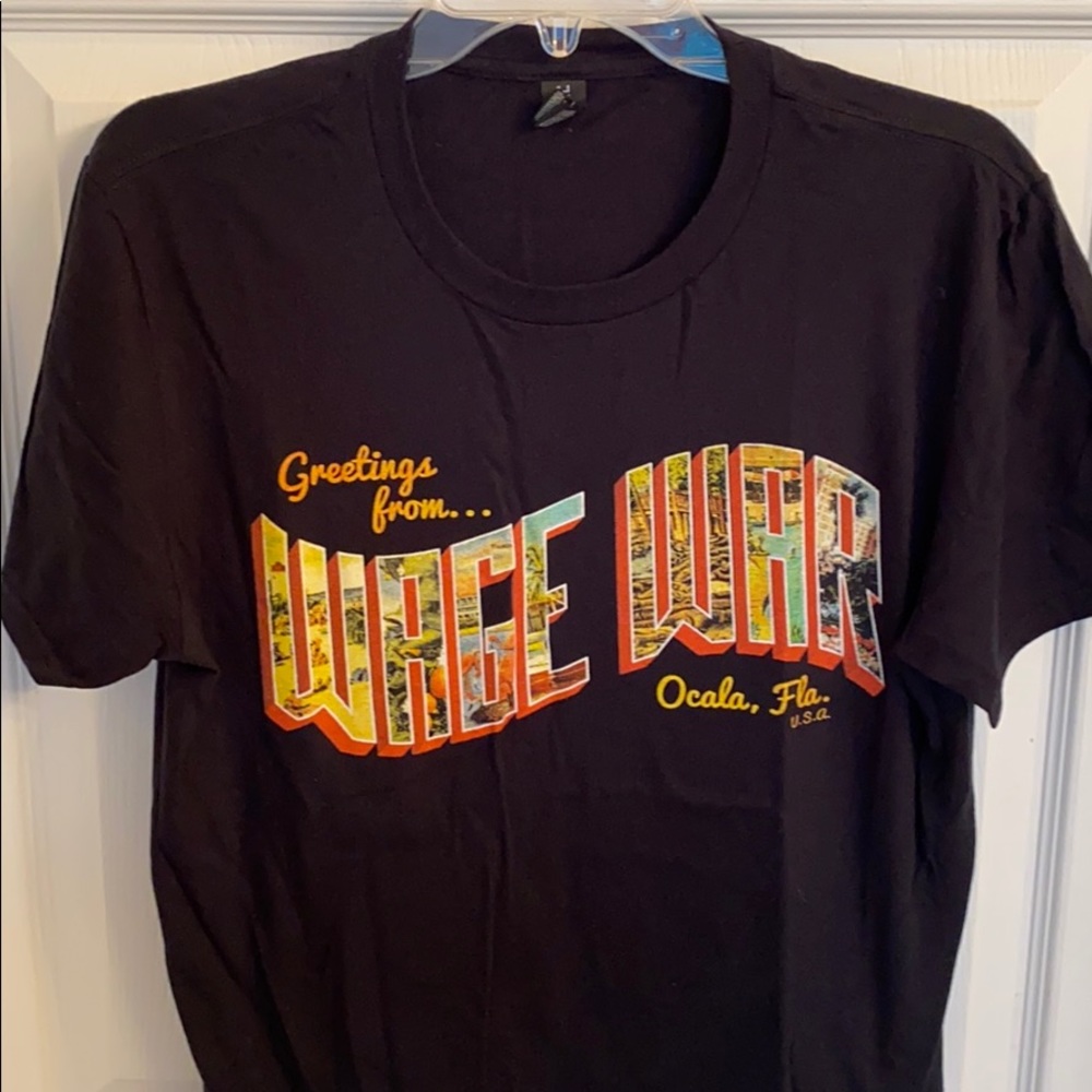 Wage War T-shirt size Medium Warped Tour New